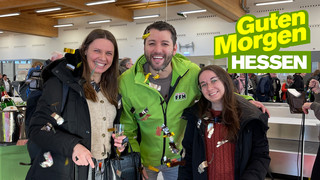 Überraschungsparty am Kassel Airport: VIP-Empfang für Urlauber