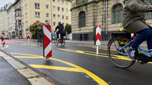 Durchfahrts-Verbot ignoriert: Warn-Baken sollen Autofahrer stoppen
