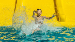 Rutschmeisterschaft im Freibad Bad Schwalbach