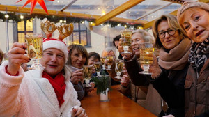 Besucher aus der ganzen Nation: Der Weihnachtsmarkt ist etwas "Besonderes"