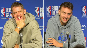 "Surreal": Wagner-Brüder vor NBA-Spiel im eigenen "Hinterhof"