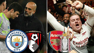 1:1 gegen City: Bournemouth schießt Arsenal zur Meisterschaft