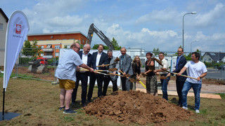 Spatenstich für Wohnungen für Menschen mit Behinderung in Fulda