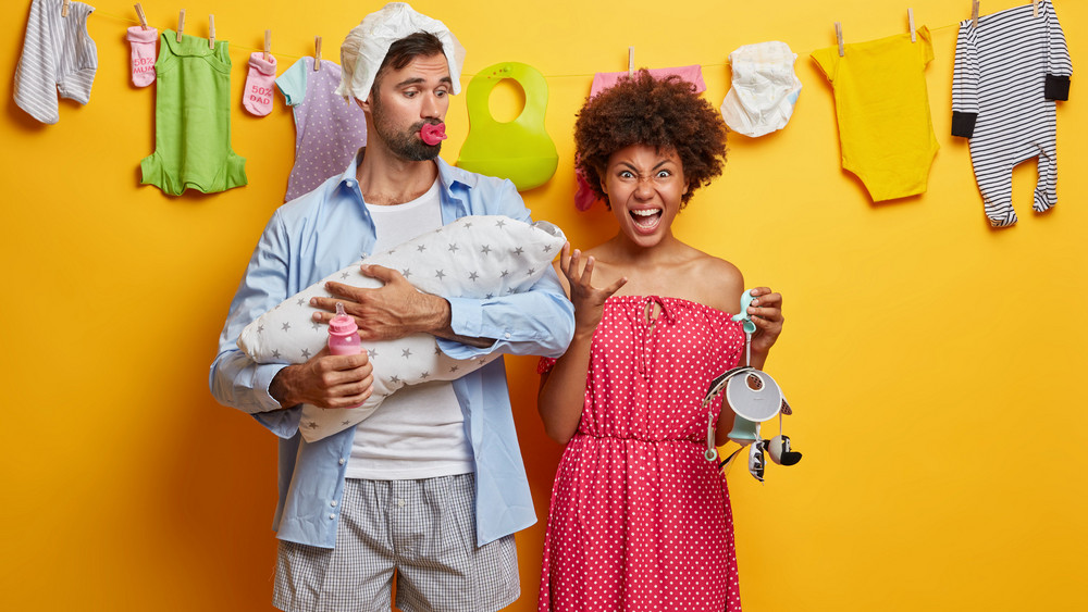 Partnerkostüme Fasching Fastnacht Karneval Baby Babykostüm Verkleidung Schnuller Windel Alaaf Helau