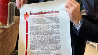 Fund in Mainzer Rheingoldhalle - Zeitkapsel geöffnet