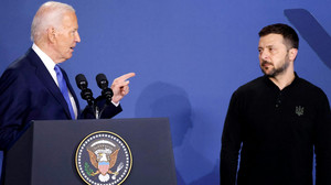 Nato-Gipfel: Biden stellt Selenskyj als "Putin" vor