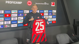 Eintracht-Neuzugang van de Beek mit großen Zielen: "Fühle mich bereit"