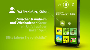 Auto-Modus: FFH-App liest Verkehrsmeldungen vor