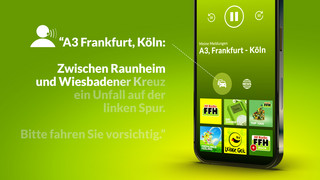 Auto-Modus: FFH-App liest Verkehrsmeldungen vor