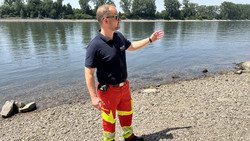 Schwimmen im Rhein: DLRG warnt vor Lebensgefahr