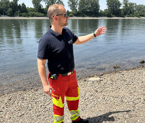 Schwimmen im Rhein: DLRG warnt vor Lebensgefahr