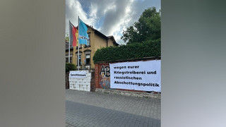 Staatsschutz ermittelt: Mauer vor Eingang zu CDU-Parteizentrale