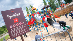 Spielplatz Blücherplatz in Wiesbaden austesten