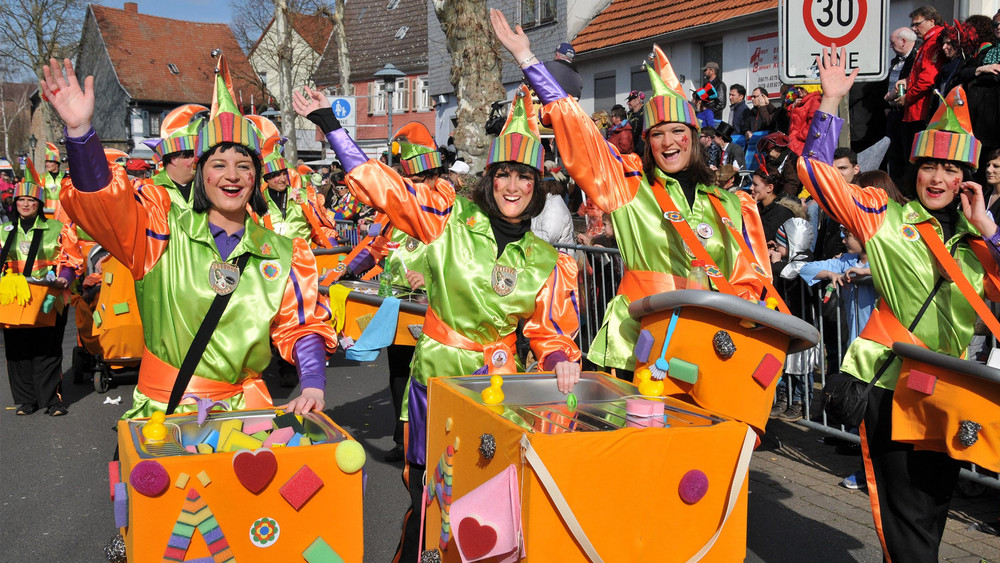 Fastnachtsumzug in Dieburg, Februar 2024