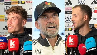 "Er kann schon ein bisschen was": DFB-Neulinge schwärmen von Klopp