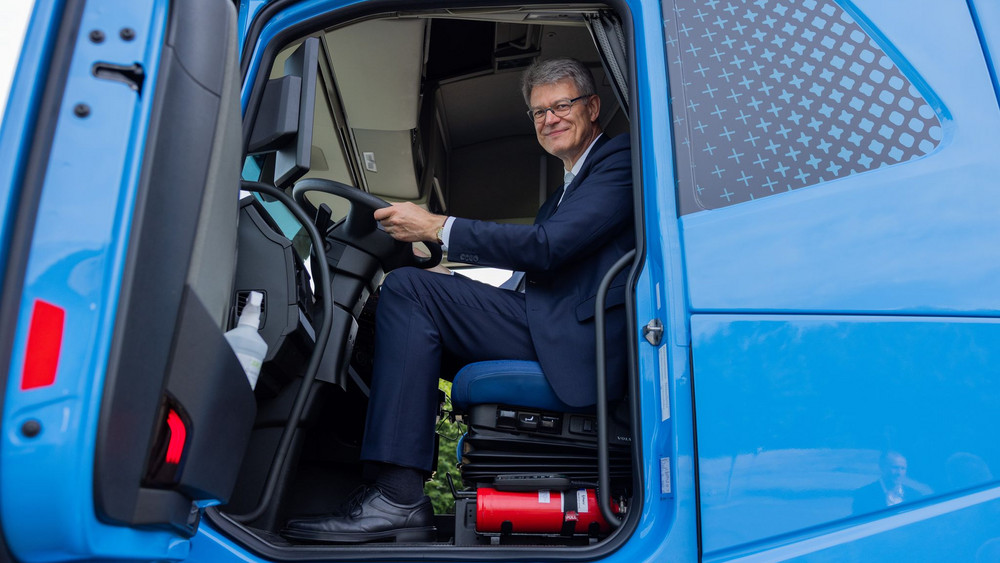 Stellplatzinfo-System für Lkw