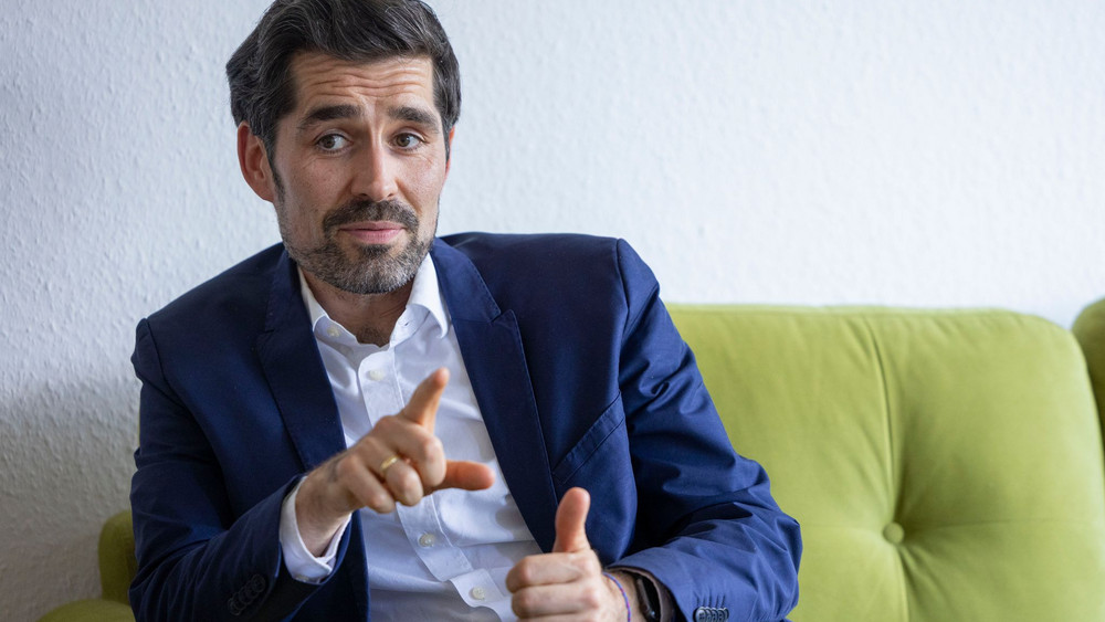 Bildungsminister von Rheinland-Pfalz Sven Teuber