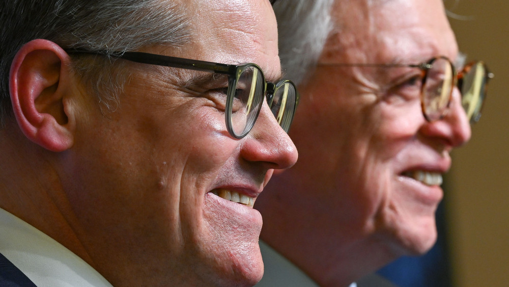 Boris Rhein und Volker Bouffier 