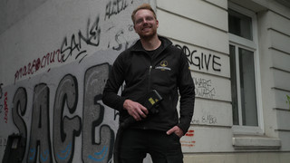 Mein eigener Boss: Laser gegen Graffiti