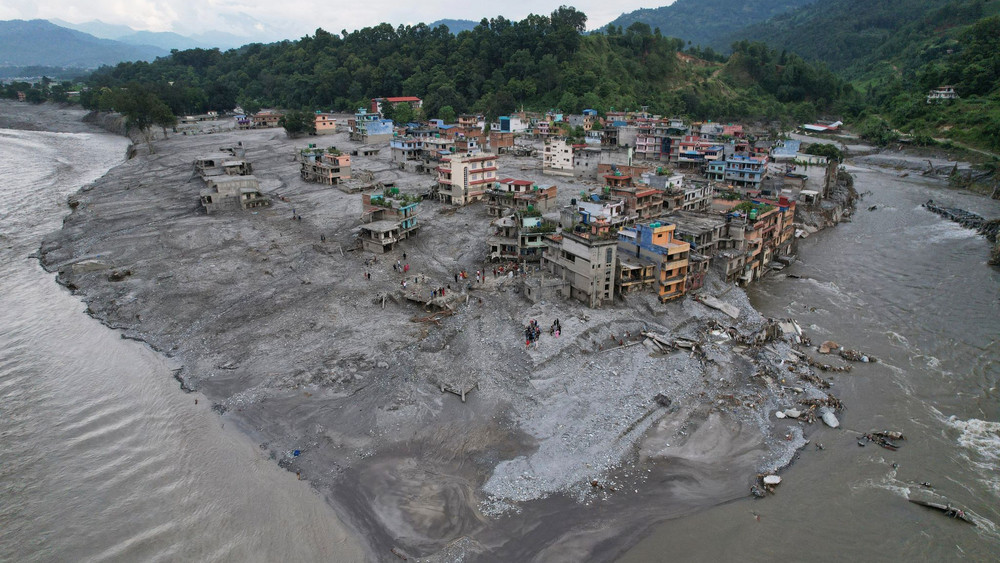 Sturzflut im Himalaya - Nepal