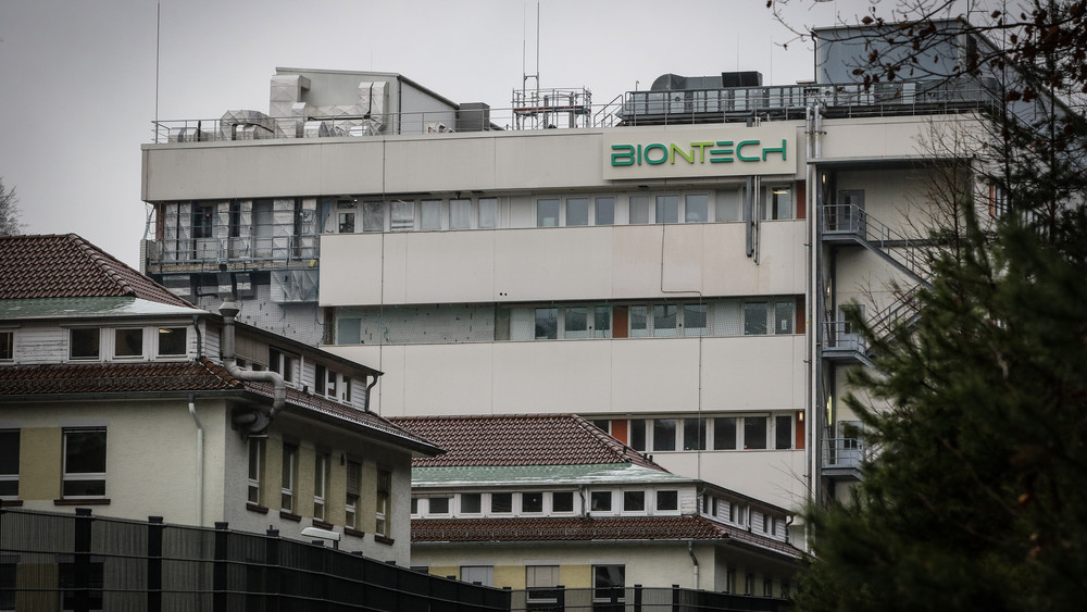 Biontech-Gebäude in Marburg