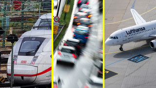 Sommerferien in Hessen: Volle Straßen und viel los am Flughafen