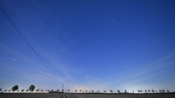 Sternschnuppen am Nachthimmel: Lyriden über Deutschland