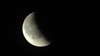 Fast totale Mondfinsternis - aber was kann man sehen?