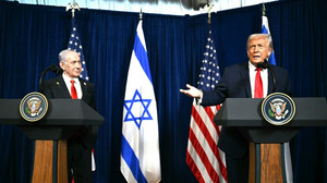 Trump bekräftigt bei Treffen mit Netanjahu Unterstützung für Israel