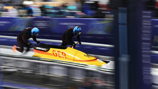 Olympia: Gießener Ammour im Zweierbob auf Medaillenkurs