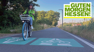 Eine Autobahn für Radfahrer: Live vom Radschnellweg