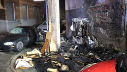 Sperrmüllhaufen brannte - Haus in Mannheim evakuiert