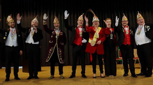 Närrische Pflicht! FKG feiert Taufe von Prinzessin Isabel von Brief und Siegel