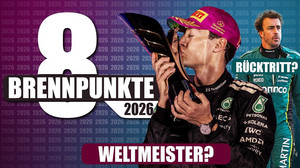 8 Brennpunkte F1 2026: Wer wird Weltmeister - und wer hört auf?