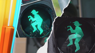 Lustig Ampelmännchen