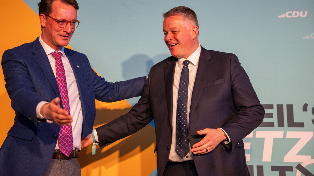 Hendrik Wüst und Gordon Schnieder