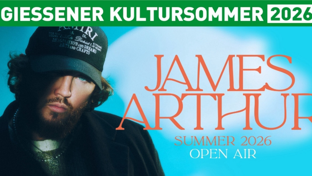 James Arthur beim Gießener Kultursommer | Hier Tickets kaufen