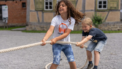 Spielefest im Freilandmuseum in Fladungen