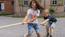 Spielefest im Freilandmuseum in Fladungen