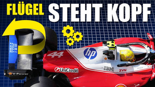 Kuriosester F1-Techniktrick 2026: Ferrari-Heckflügel steht Kopf