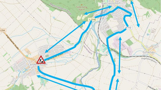 Straßensperrung in Landenhausen: Verkehrsumleitung wegen Bauarbeiten