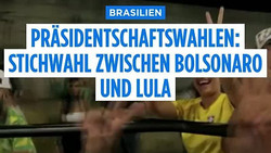 Stichwahl in Brasilien: Bolsonaro und Lula verfehlen absolute Mehrheit