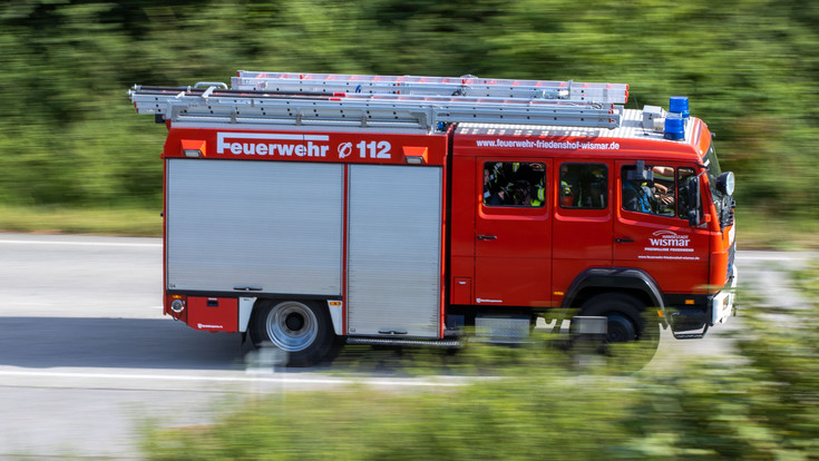 Waldbrand im Hochtaunuskreis bei Weilrod und Grävenwiesbach