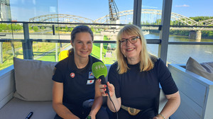 Olympiasiegerin bei FFH: "trage Medaille in der Socke"