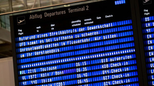 UFO-Streik legt Lufthansa-Flüge lahm