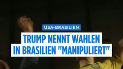 Trump nennt Wahl in Brasilien "manipuliert“, liefert aber keine Belege