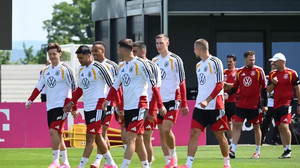 Letzter Test vor USA-Abreise: Alle 25 Akteure beim Training dabei