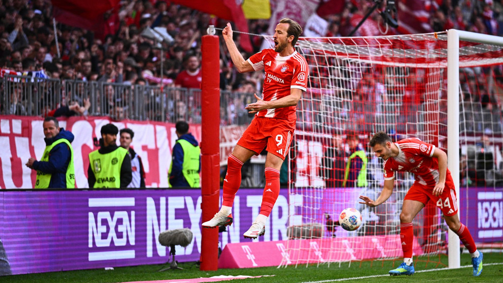 FC Bayern München - VfB Stuttgart: Harry Kane trifft und trifft und trifft.