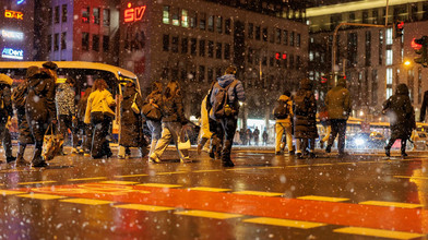 Schnee und Glätte für Hessen erwartet