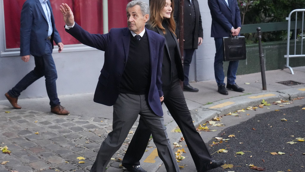 Haftantritt von Frankreichs Ex-Präsident Sarkozy